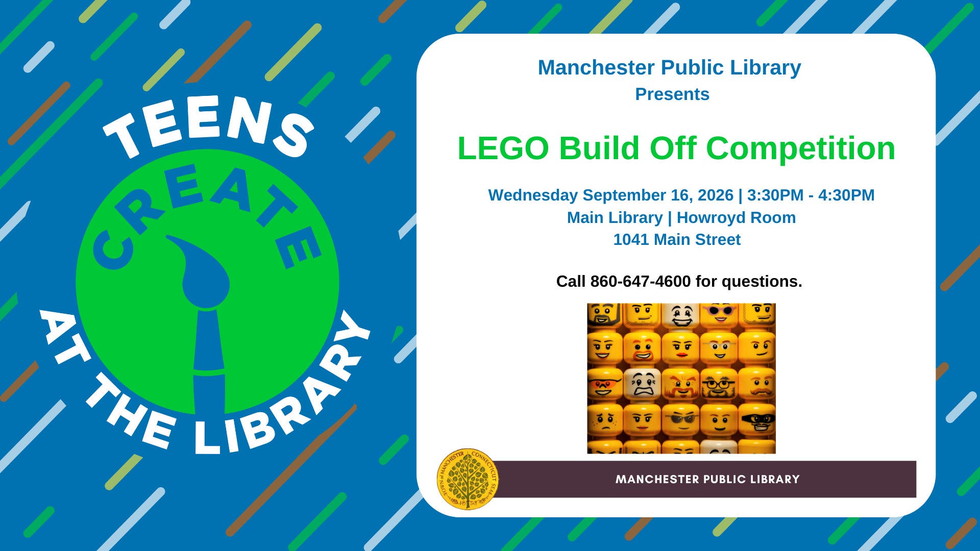 Teen LEGO Build Off Competition