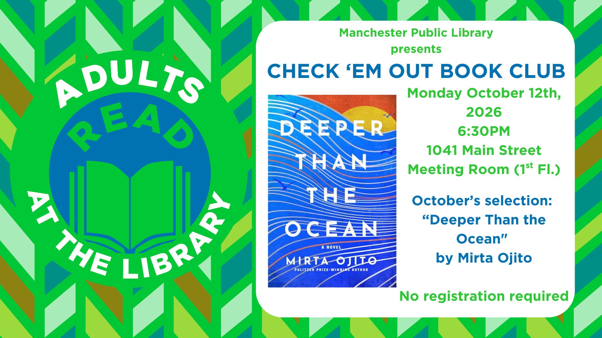Check 'Em Out Book Club- October 2026