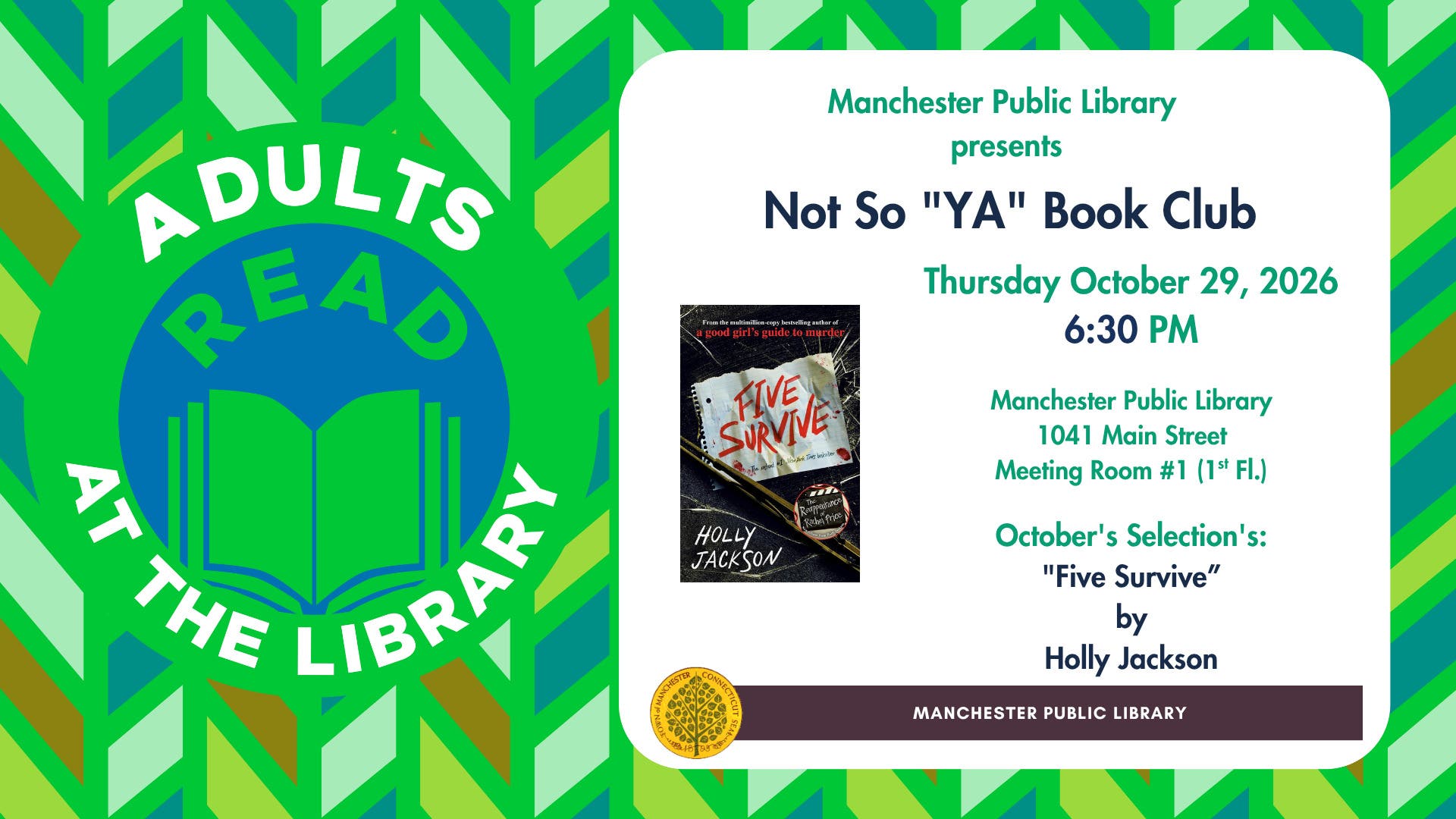 Not So “YA” Book Club – Five Survive by Holly Black