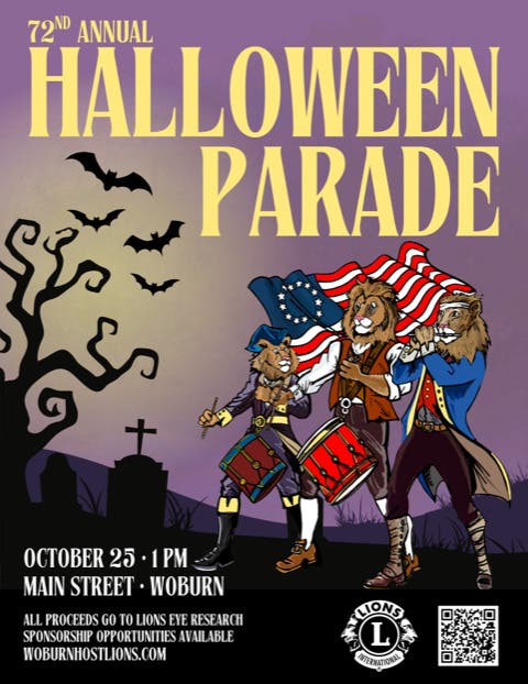 Woburn Host Lions 72 Annual Halloween Parade