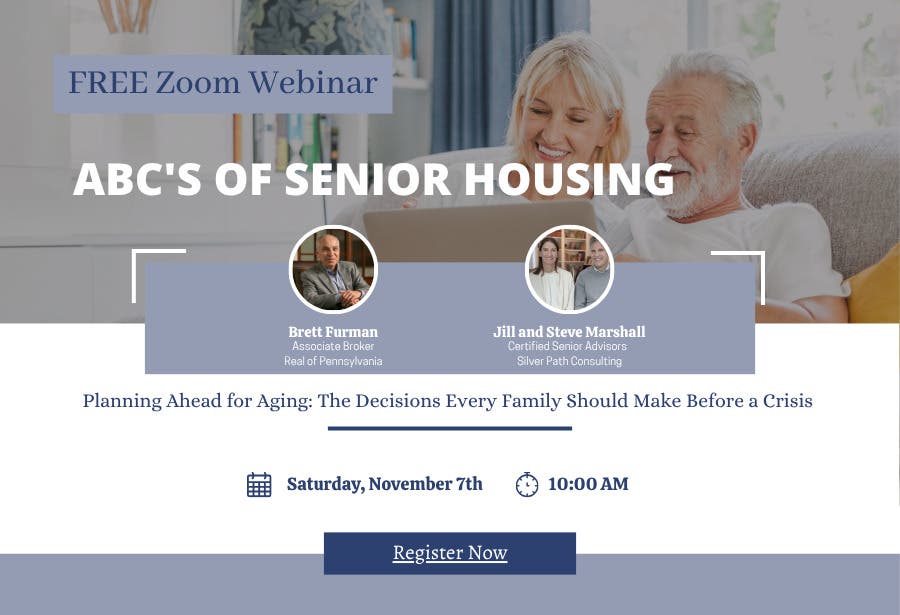 ABC's of Senior Housing – Planning Ahead for Aging