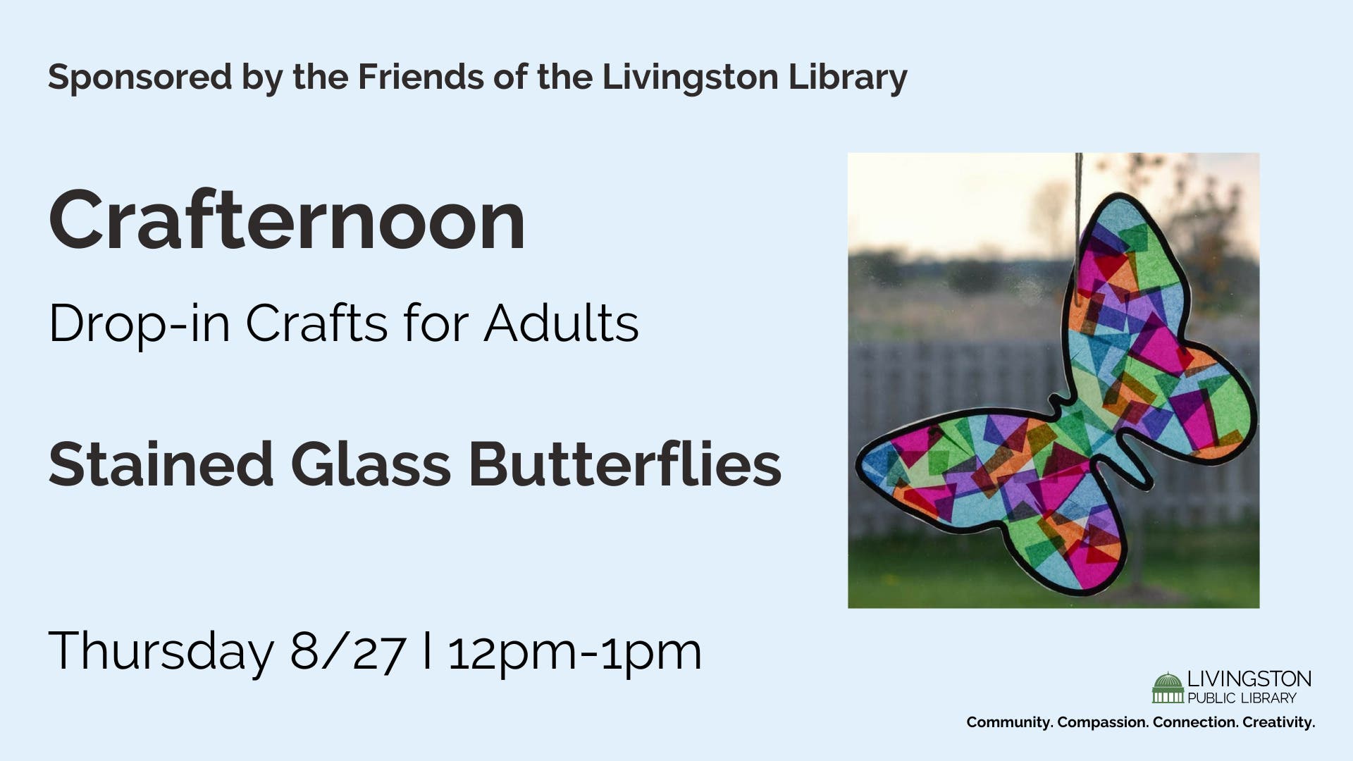 Crafternoon: Stained Glass Butterflies
