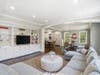 Open and light-filled main living area with 10-foot ceilings and seamless flow for everyday living and entertaining.