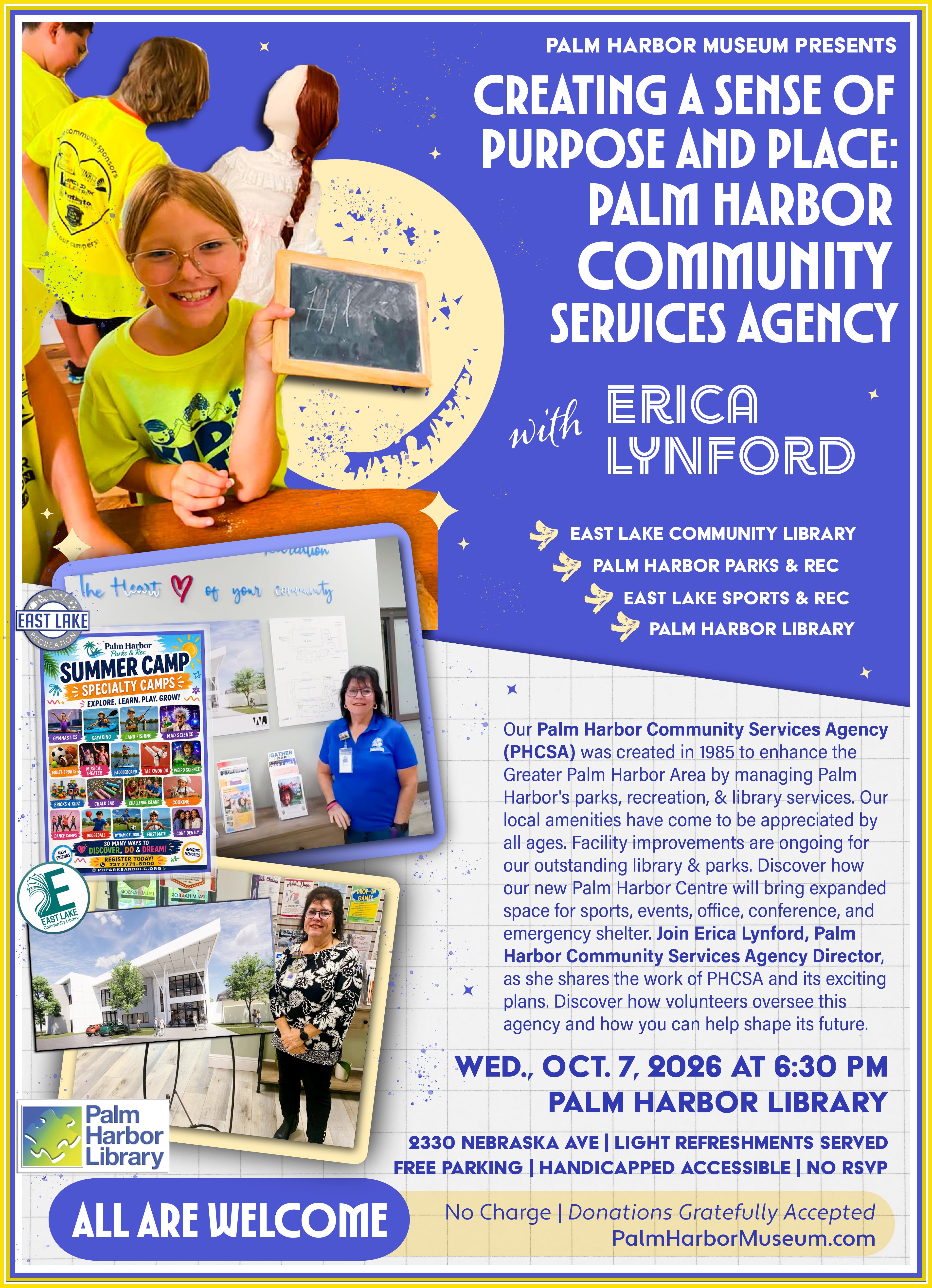 Creating a Sense of Purpose and Place: The Palm Harbor Community Services Agency with Erica Lynford