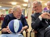 Bill Werpehowski with Moravian University President Bryon Grigsby