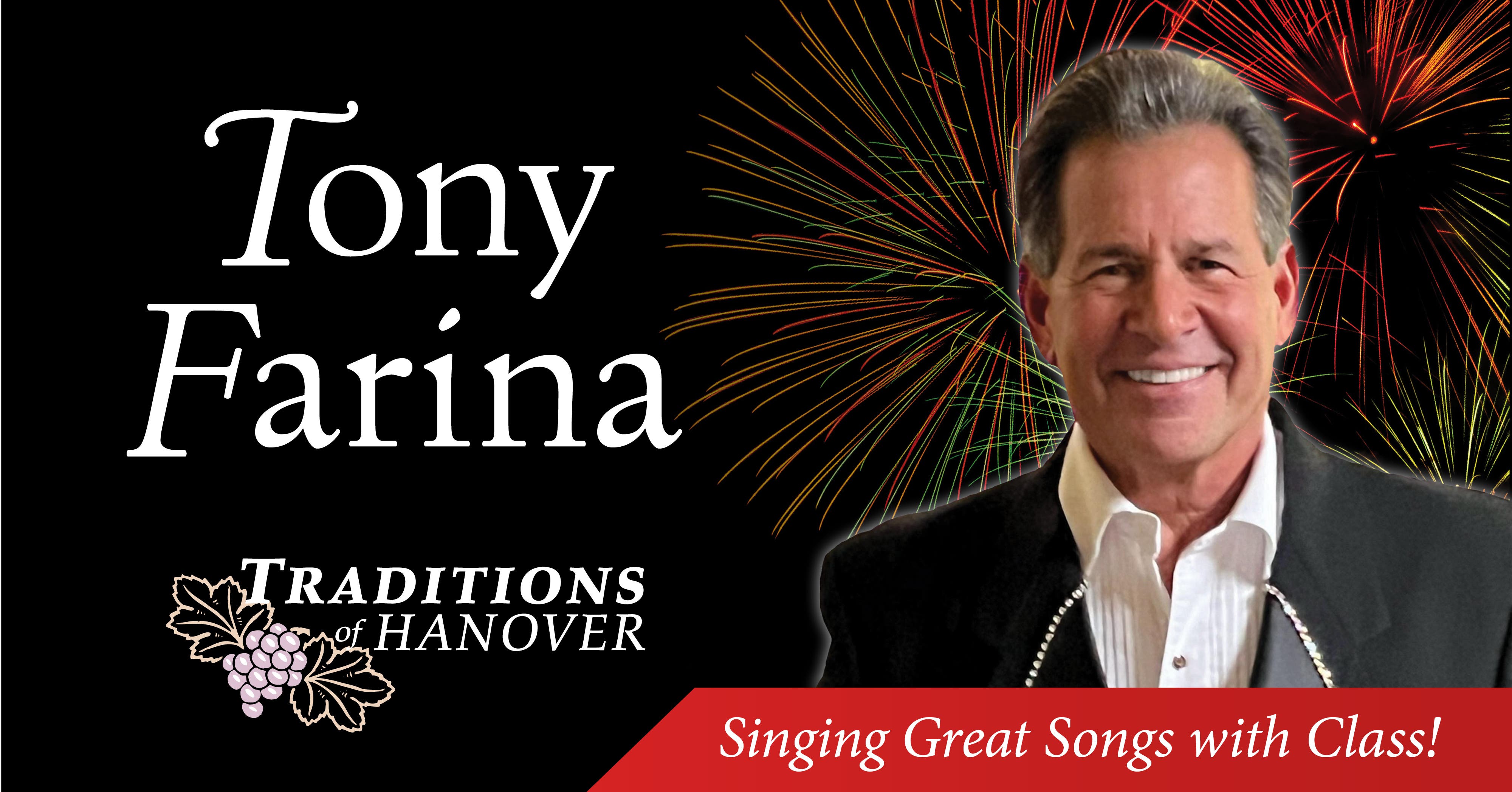 Tony Farina brings the great crooners to Traditions of Hanover