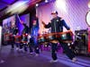 The Chicago Bear’s Drumline kicked off the night with an attention-grabbing performance