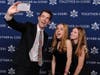 John Mulaney took a selfie with Rachel Nasatir and Nicole Lucas