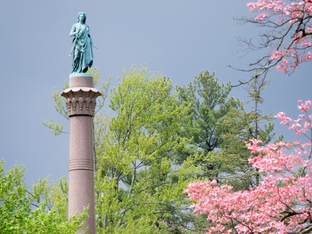 Colt Monument, Cedar Hill Cemetery 