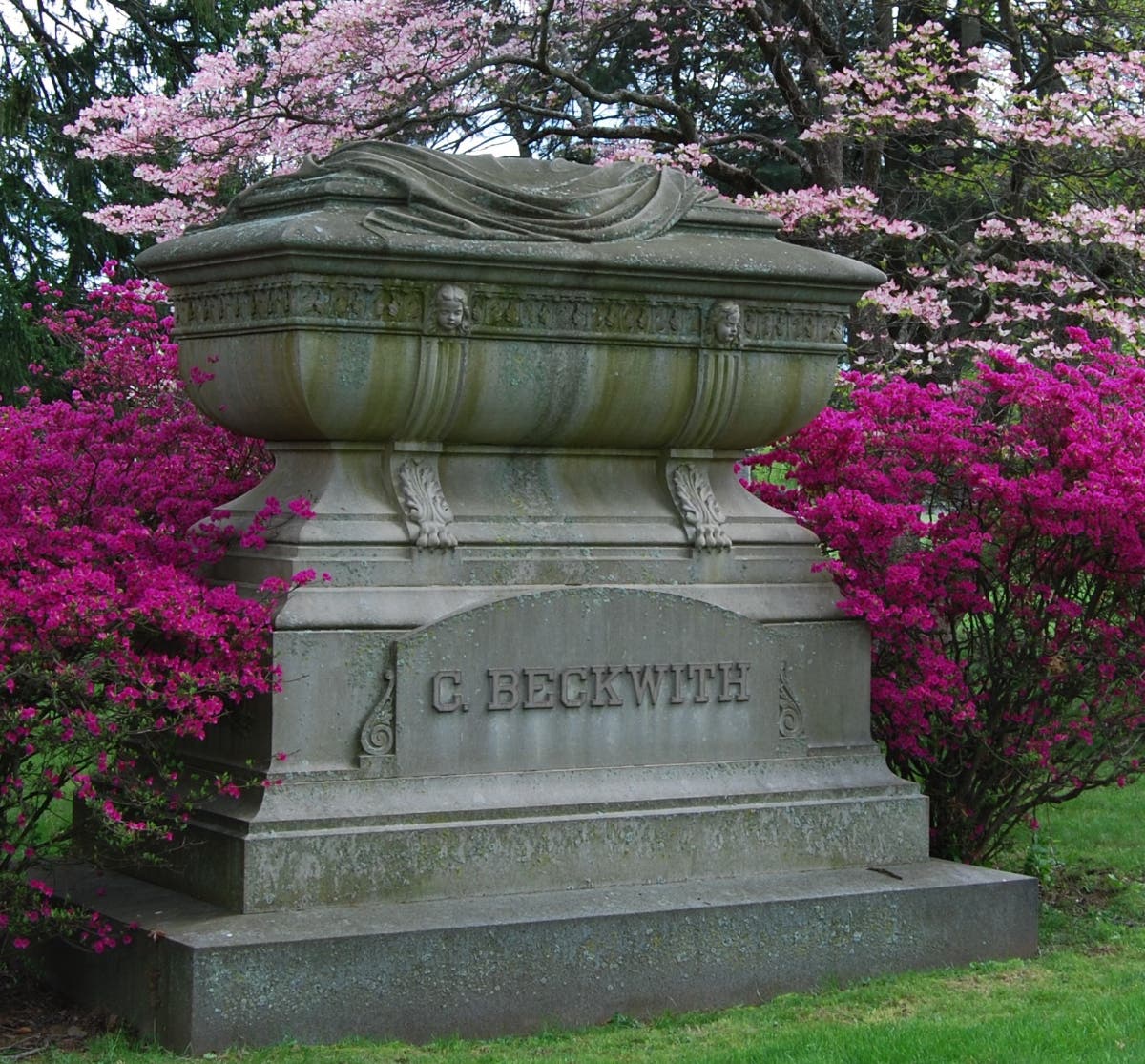 Beckwith Monument, Cedar Hill Cemetery 