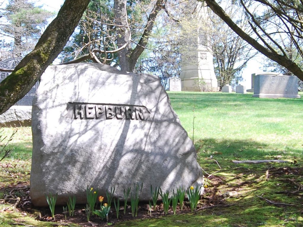 Hepburn Monument, Cedar Hill Cemetery 