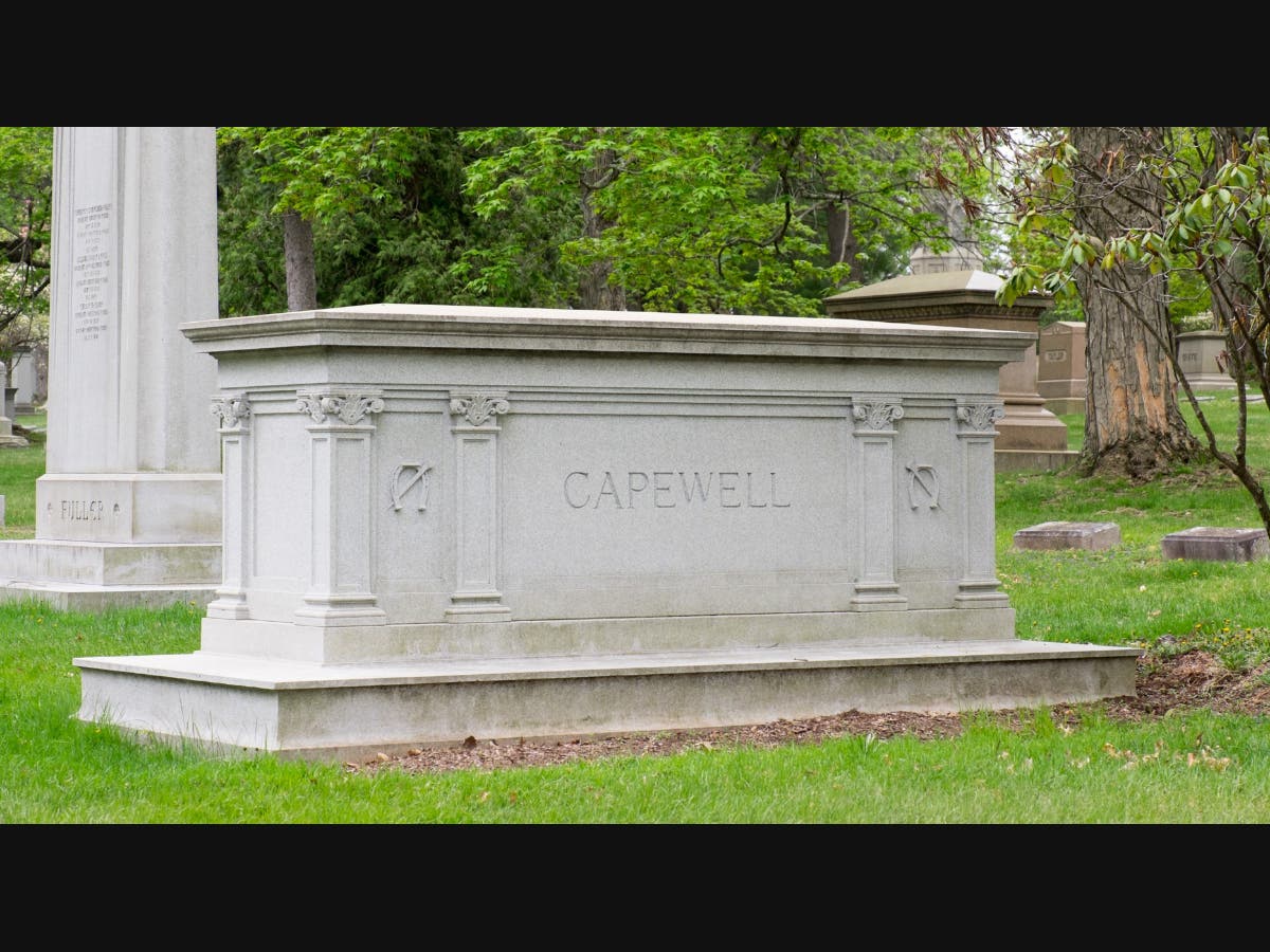 Capewell Monument, Cedar Hill Cemetery, Hartford