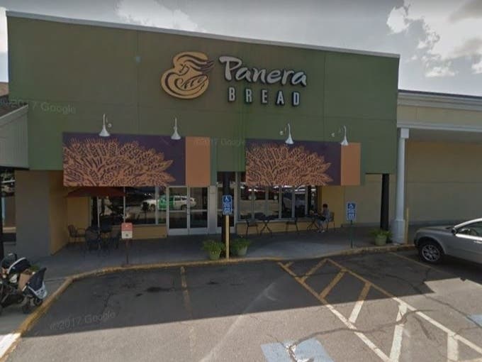 The Panera Bread restaurant on the Post Road East in Westport.