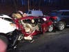 One person was seriously injured Tuesday afternoon in a five-vehicle crash on the Merritt Parkway in Norwalk, according to fire officials.