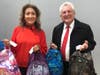 Lucia Rilling, left, and Mayor Harry Rilling