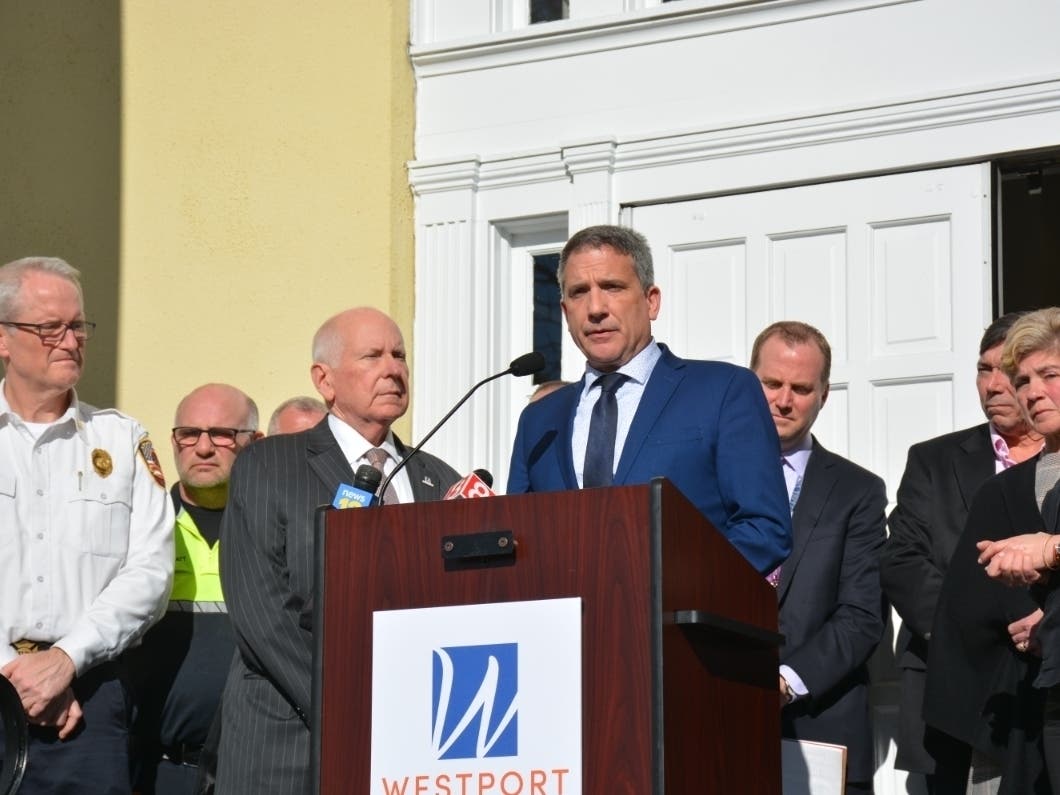 The Westport Library has undergone a two-day, deep disinfectant cleaning of the building, top to bottom, according to Executive Director Bill Harmer.