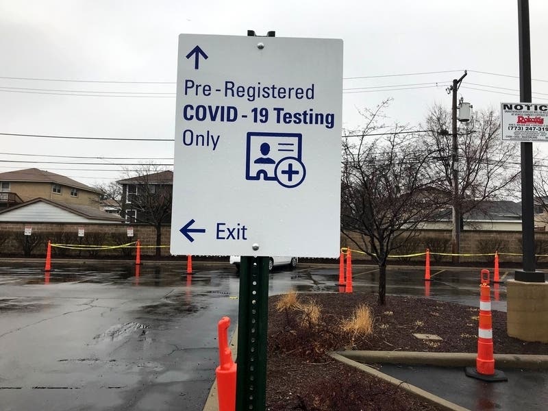 Forty-five people underwent test collection on Tuesday in Westport through the town's drive-thru facility, according to health officials. File photo