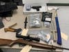 Weapons and marijuana seized during a recent arrest in the Walmart parking lot on Connecticut Avenue in Norwalk.