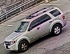 Surveillance image of the vehicle the accused Best Buy shoplifter used in his getaway, according to Norwalk police.