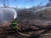 Westport and Fairfield firefighters fought a blaze off Parsell Lane on Wednesday. 