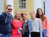 Andrea Moore with her husband, Dave Moore, and their daughters, Tessa, Janna and Ella.