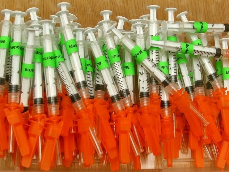 Around 47 percent of Connecticut’s total population is fully vaccinated.