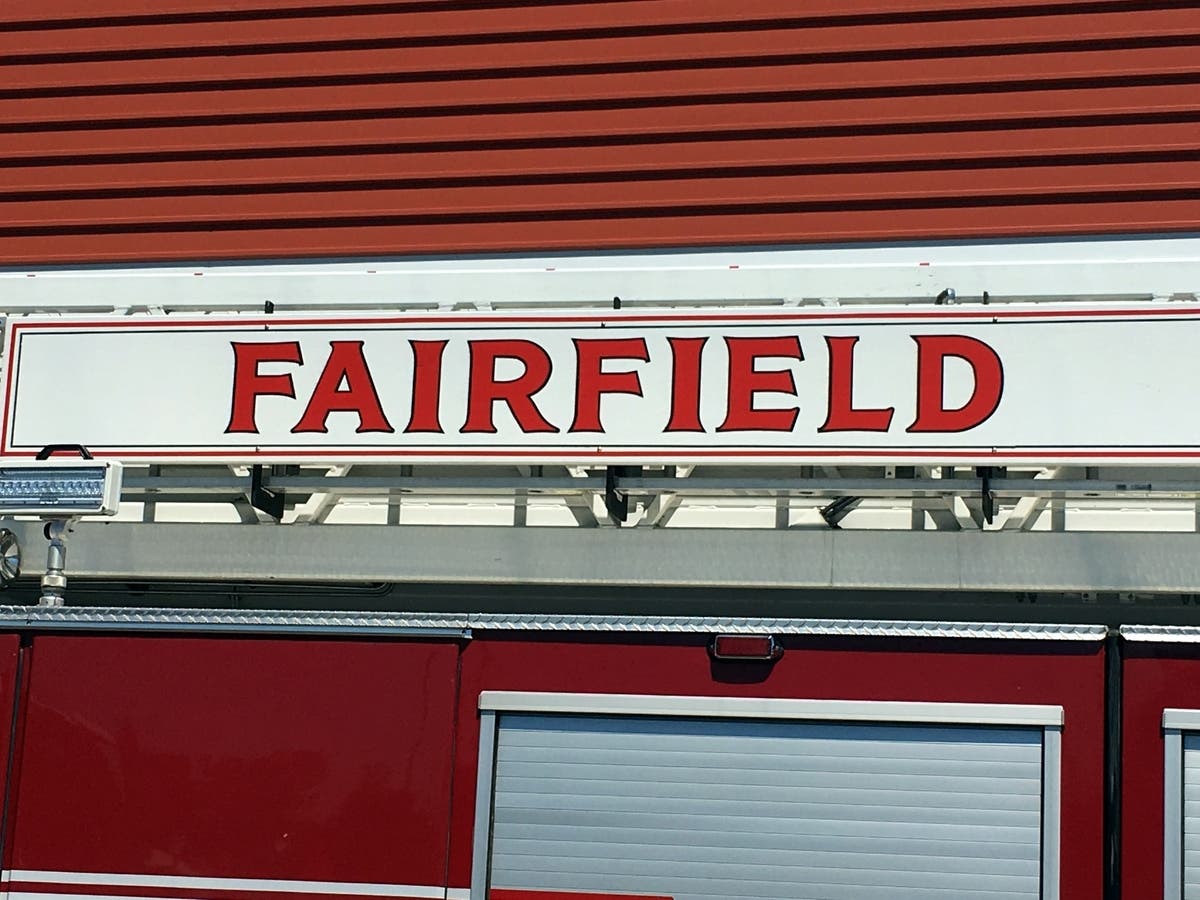 A roofing contractor died Tuesday after he fell 40 feet through a skylight at Fairfield University, according to police and fire officials.