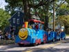 A trolley ride through the Stratfield Village area in Fairfield during the 2022 Lincoln Parkapalooza. 