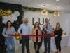 Lux Hair Studio recently moved into a larger space at 1997 Post Road in Fairfield, and cut the ribbon on the new location with the help of Community and Economic Development Director Mark Barnhart.  