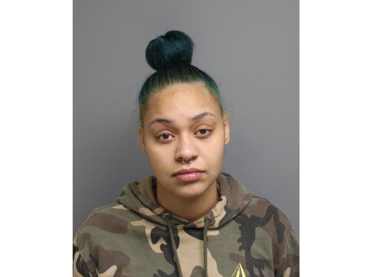 Bridgeport resident Jayla Veronica Franco is one of two people arrested in connection with the vandalism of a headstone at Lakeview Cemetery in Bridgeport, according to authorities.
