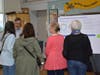 Mark Barnhart, Fairfield's Director of Community & Economic Development, listens to residents during Thursday night's Plan of Conservation and Development open house in Fairfield.
