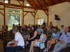 The scholarship recipients and their families during the Fairfield award ceremony Wednesday.