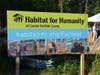 The construction sign at the new affordable housing development on Greenfield Street in Fairfield.
