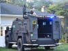 A member of the Southwest Regional Emergency Response Team during a hostage training exercise in Westport on Wednesday.