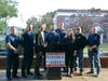 Members of the Fairfield Police Union, known as C.O.P.S. Local 550, endorsed First Selectwoman Brenda Kupchick and Selectman candidate Brian Farnen in the Nov. 7 election.