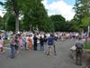 The crowd at Wednesday's celebration of Jewish American Heritage Month in Fairfield.