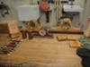Some of the smaller items made by Fairfield Warde students that will be on display at the upcoming Wood Show.