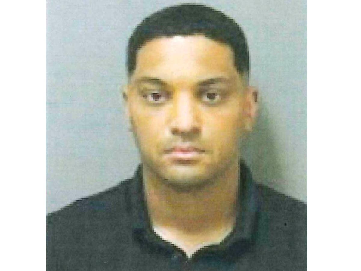 Trooper First Class Marwing Pena, of Glastonbury, was arrested Tuesday on a charge of third-degree computer crime, according to authorities.