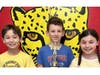 From left, Kings Highway School students Cameron Kim, Timothy Sheehy and Ava Giambanco 