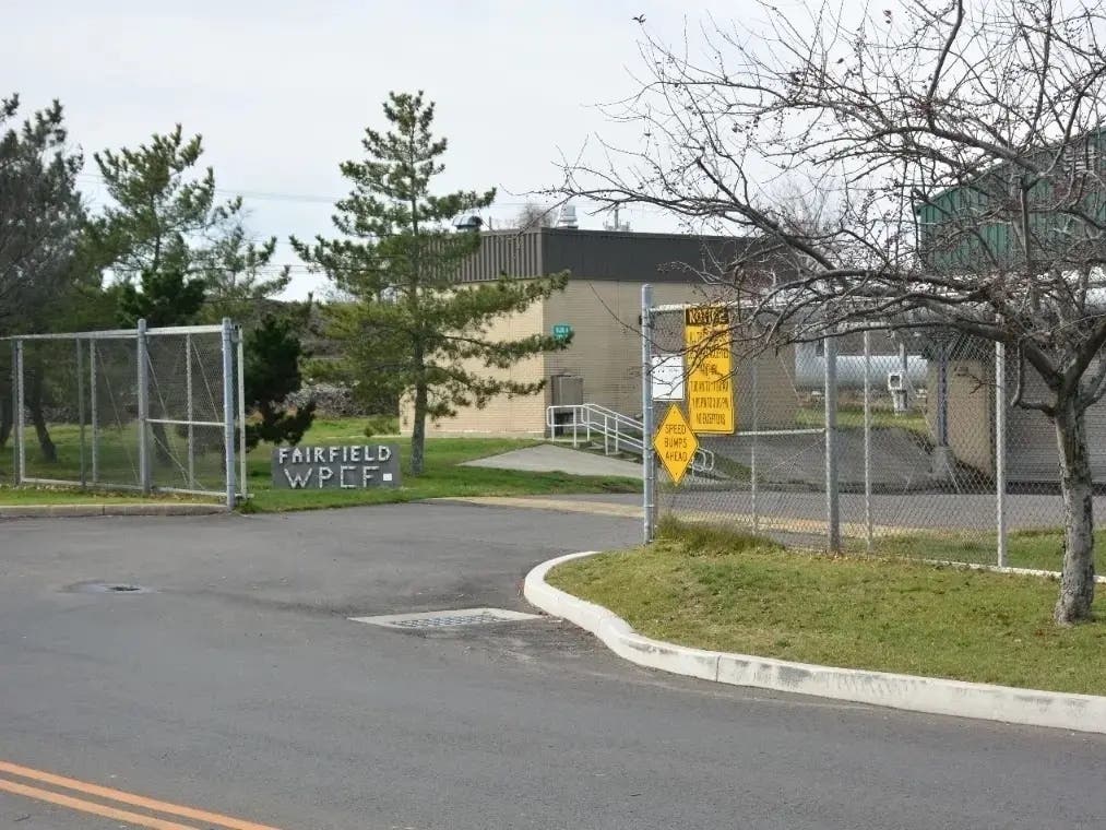 Fairfield's Water Pollution Control Facility.
