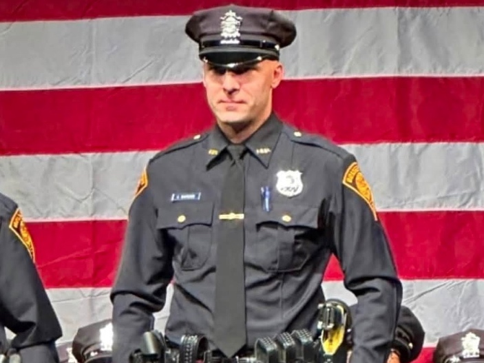 A Celebration of Life in honor of the late Bridgeport Police Officer Cooper Whiteside is scheduled for Friday morning, July 24, at Walnut Hill Community Church Bethel. Whiteside and girlfriend Brittany Islami were killed in a motorcycle crash on July 13.