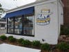 The exterior of the new Flat Out Burger in Fairfield, 58 Post Road, on the corner of Grasmere Avenue and the Post Road.
