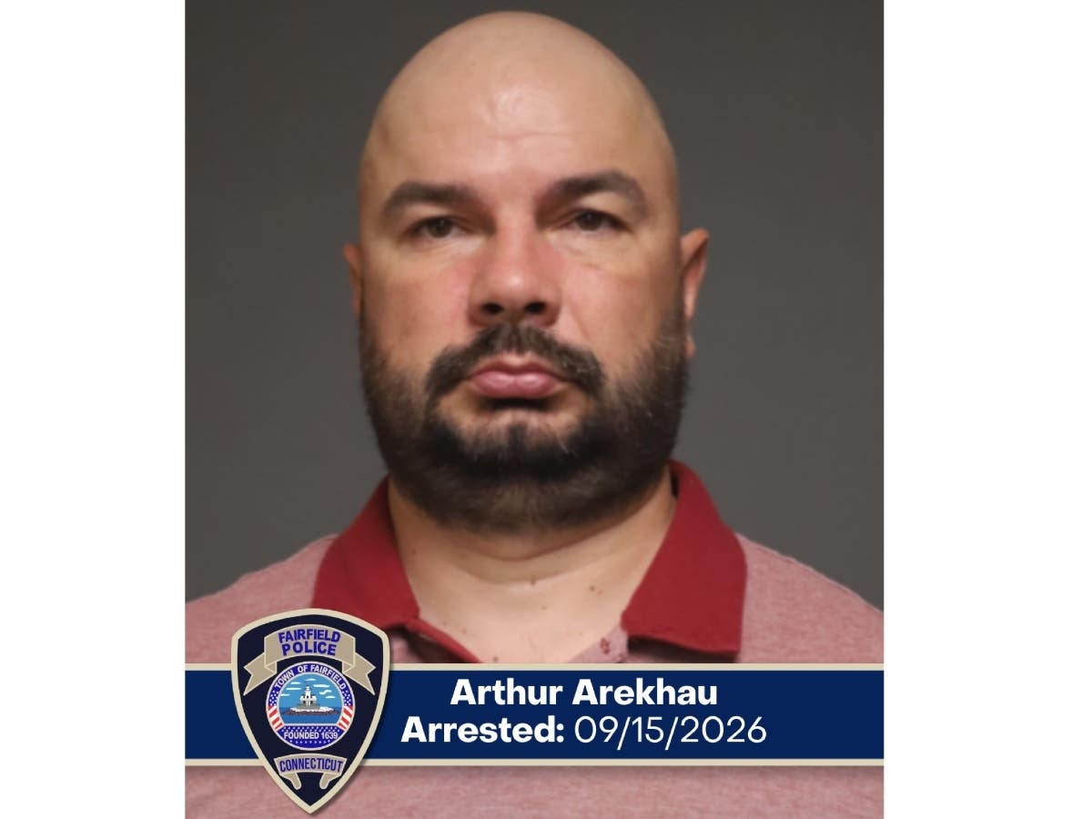 Trumbull resident Arthur Arekhau was arrested this month by Fairfield police on charges of first-degree larceny and violation of a home improvement contract.