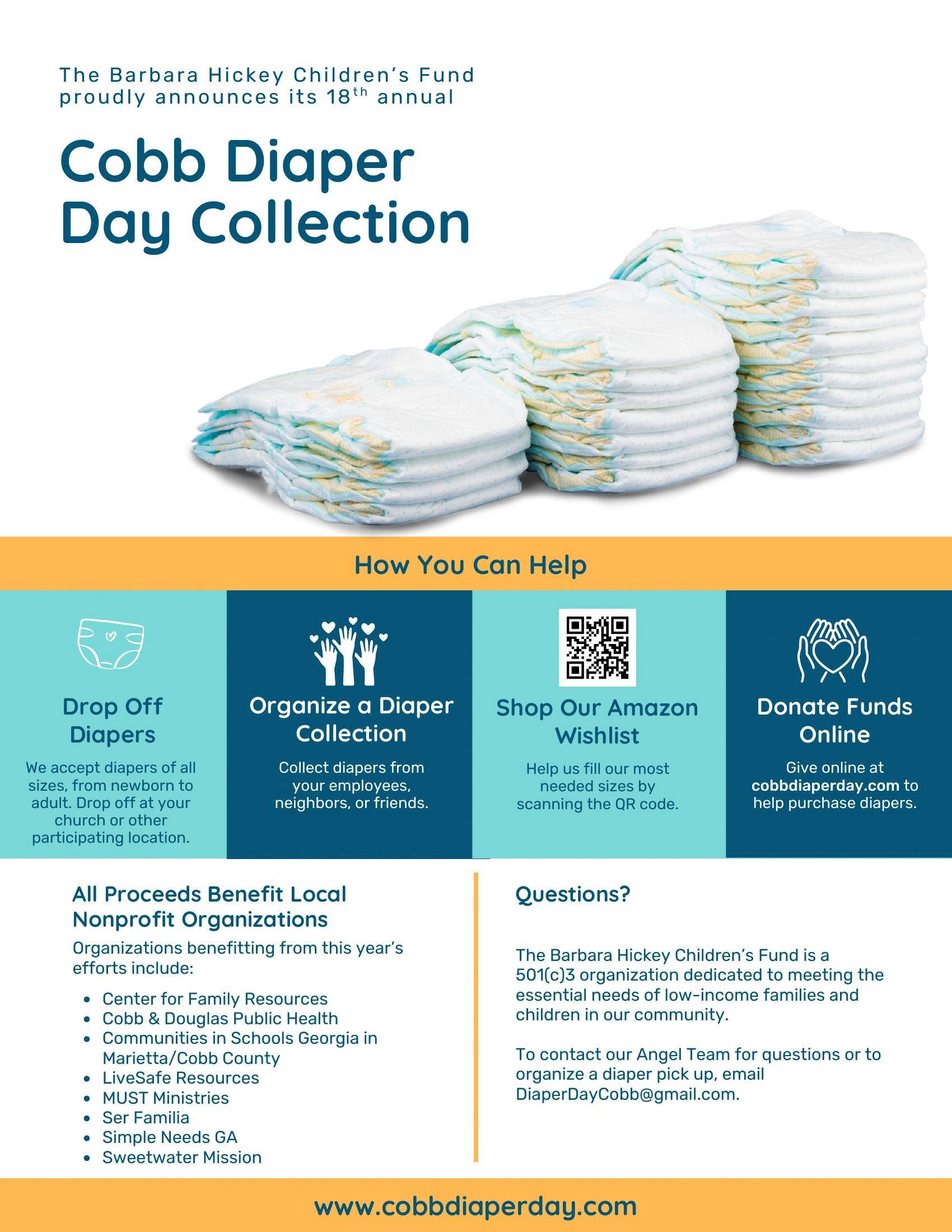 Cobb Diaper Day Collection