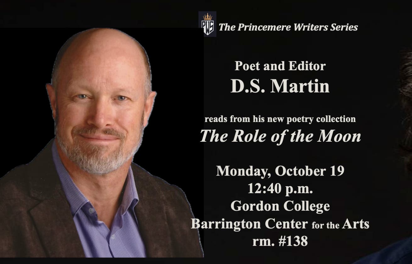 A Reading with Poet & Editor D.S. Martin