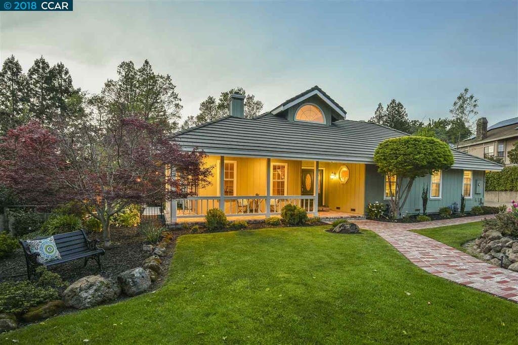 Walnut Creek Home Backs Up To Open Space | Walnut Creek ...