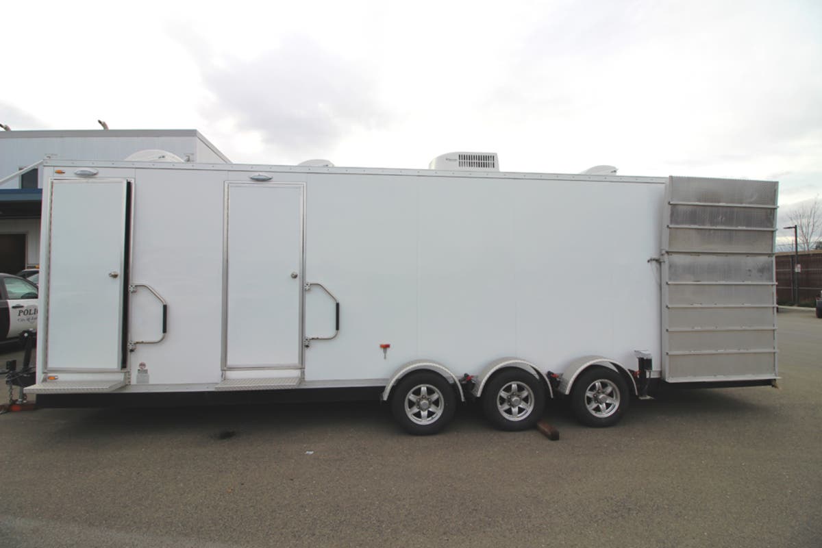 This Mobile Hygiene Unit will provide shower and laundry services for the homeless in Newark.