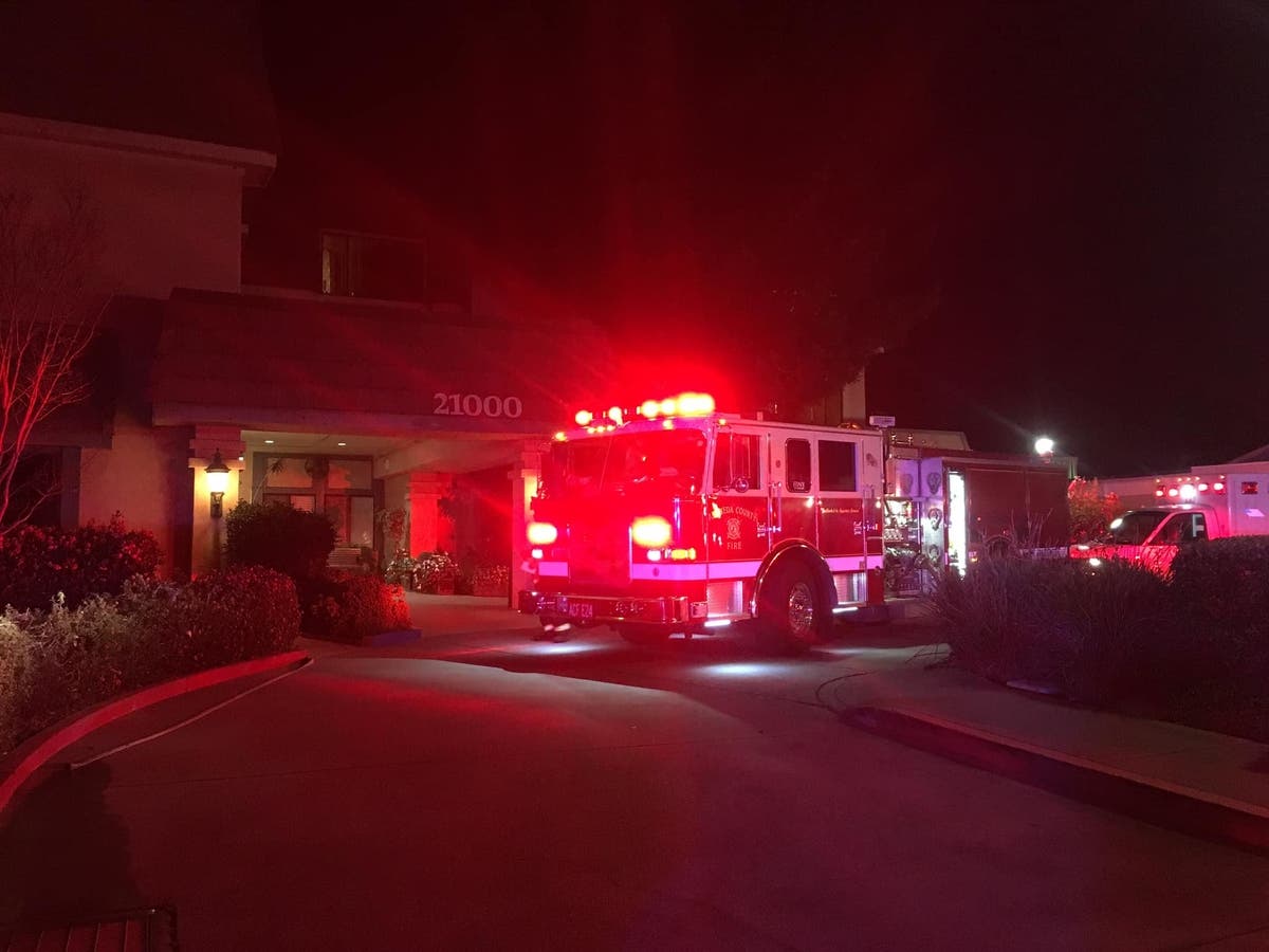 The fire started on the 3rd floor of Landmark Villa Senior Residential & Assisted Living​​ center in Cherryland. 