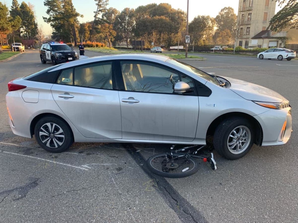 The crash happened Tuesday at Island Drive and Oyster Shoals.