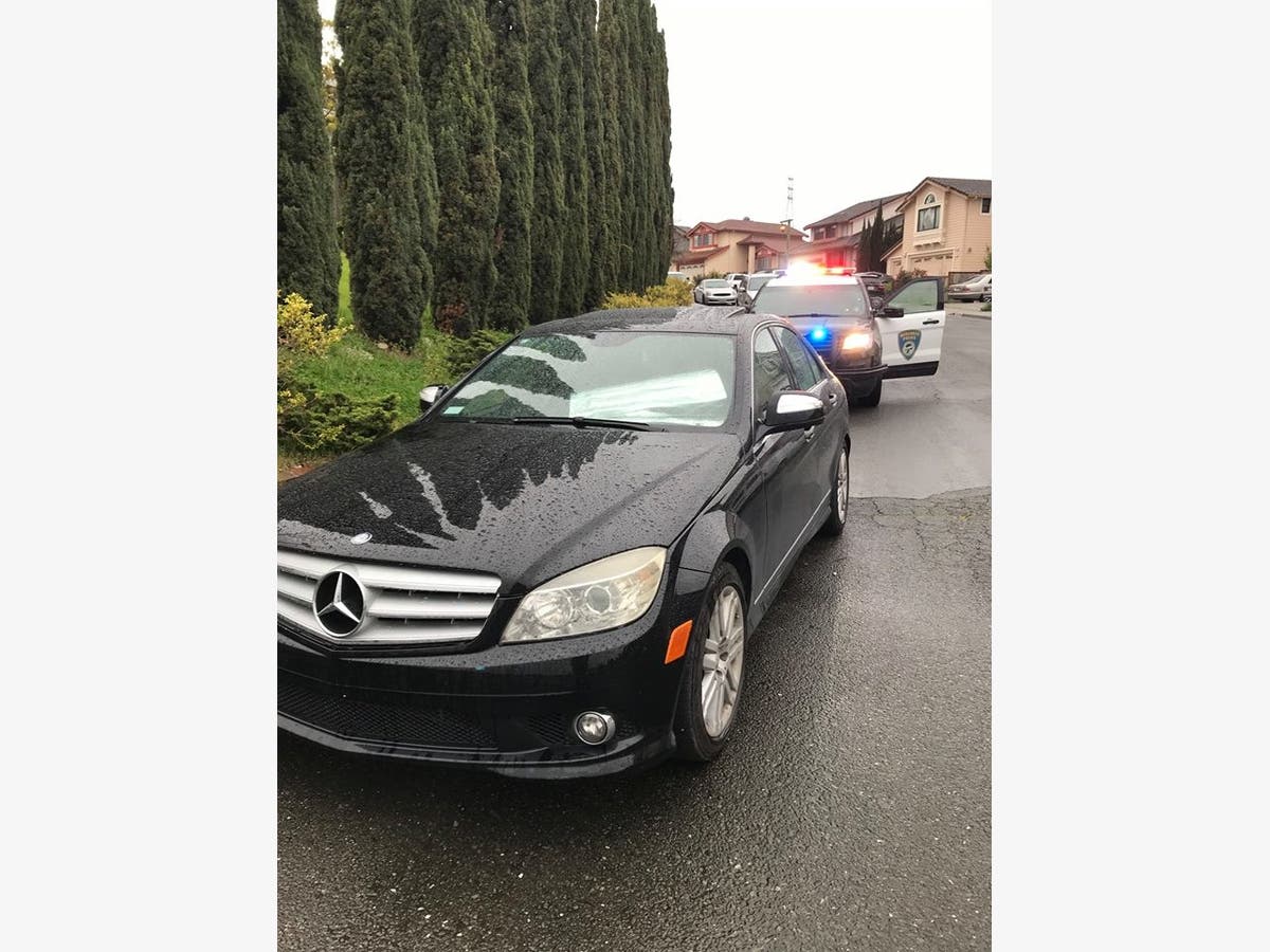 The car had been reported stolen out of Oakland earlier this month.